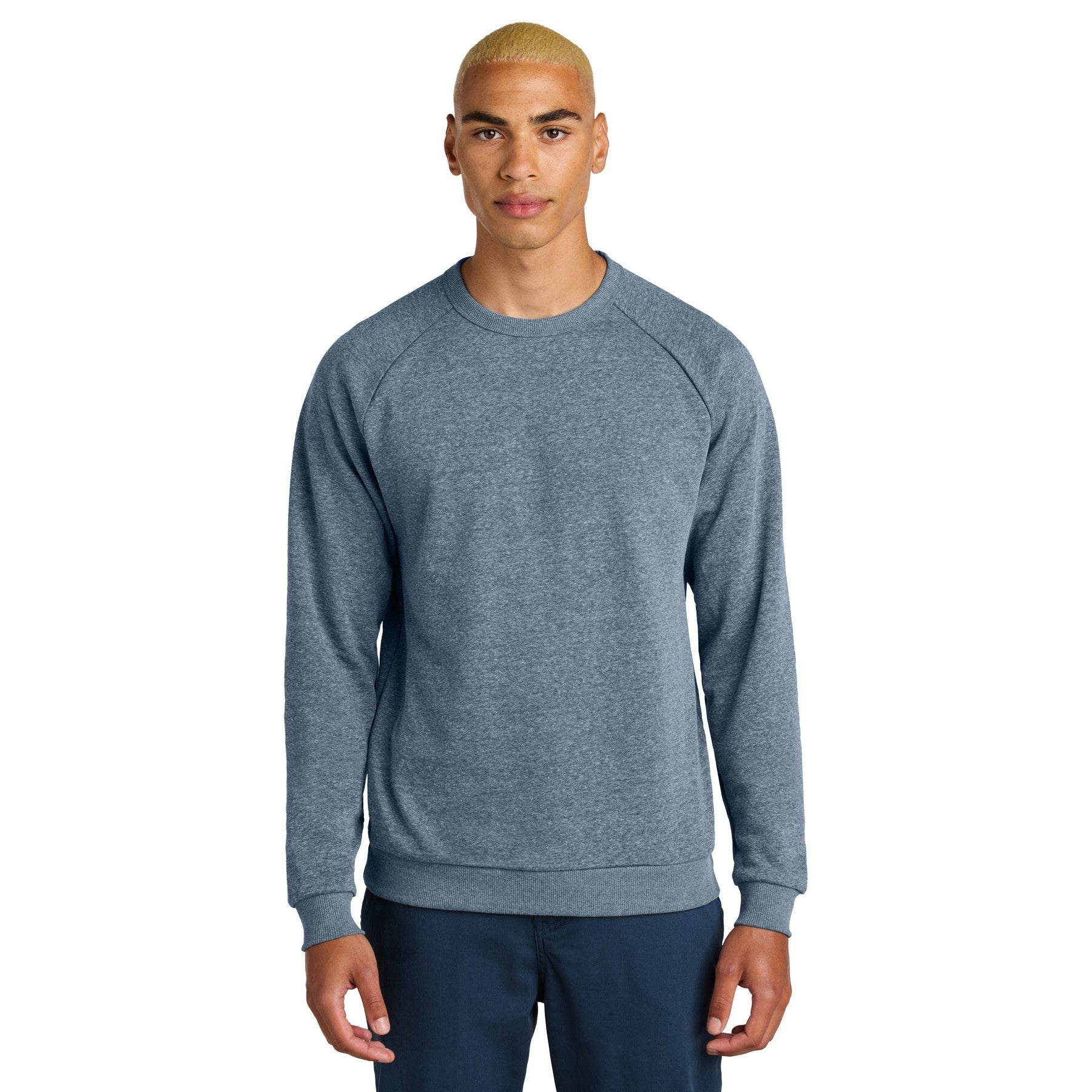 District-District® Perfect Tri® Fleece Crewneck Sweatshirt DT1304-MedTech-7